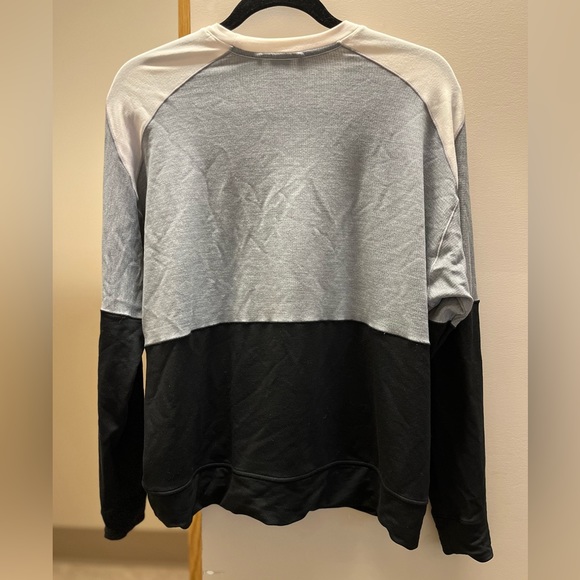 Icebreaker Merino Crewneck Colour-block Long sleeved Sweater Sweatshirt Sz L - Picture 2 of 8